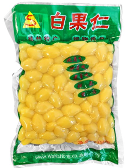 Hạt bạch quả JY 集源白果仁 250g x 1