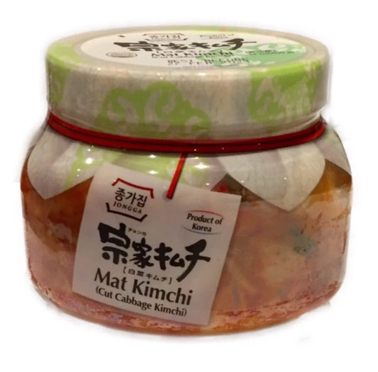 DS Jongga Cabbaage Kimchi (Mat) in Jar 宗家泡菜 Cai Thao 400g x 1