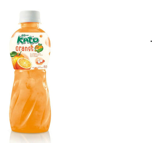 Kato Nata De Cocoo Orange Juice 葡萄汁 Nuoc nho 320ml x1