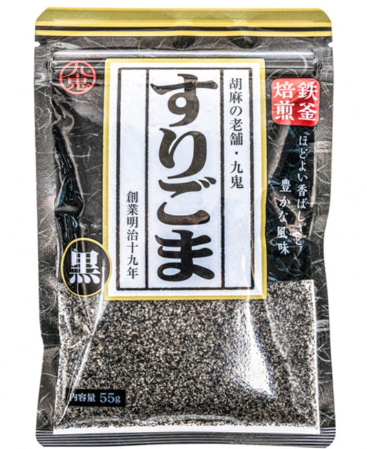 KUKISANGYO Kuki Ground Black Sesame Seeds九鬼產業 黑芝麻粉 55g x1