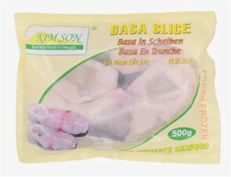Kim Son Kim son 冷凍巴沙魚片花班魚片 Ca basa Cat Lat 500gr x 1