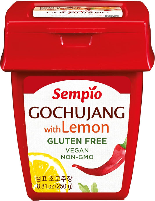 Sempio Gochujang with Lemon, Korean Chili Sauce, Gluten-Free 無麩質檸檬味辣椒醬 250G X1