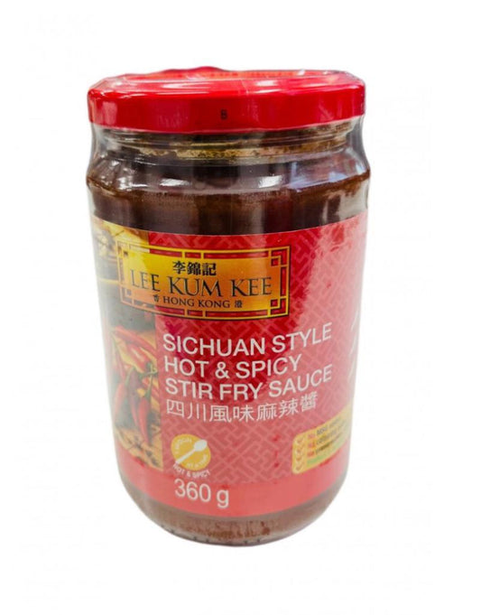 LKK Sichuan Style H&S Stir Fry Sauce李錦記 四川風味麻辣酱 360g x 1
