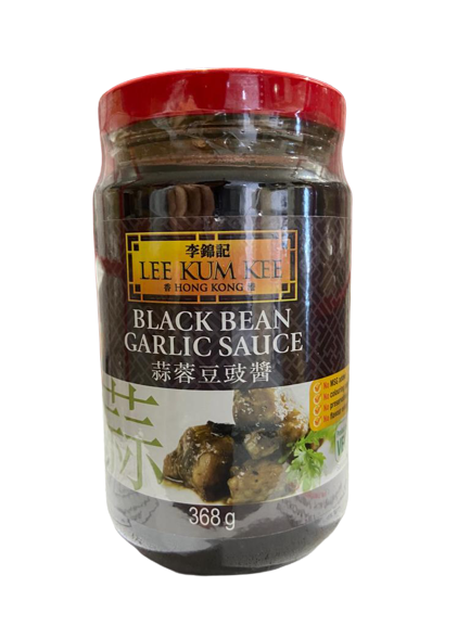 19511 LKK Black Bean Garlic Sauce 蒜蓉豆豉醬Toi bam Sot T​​abeh 368g x 12