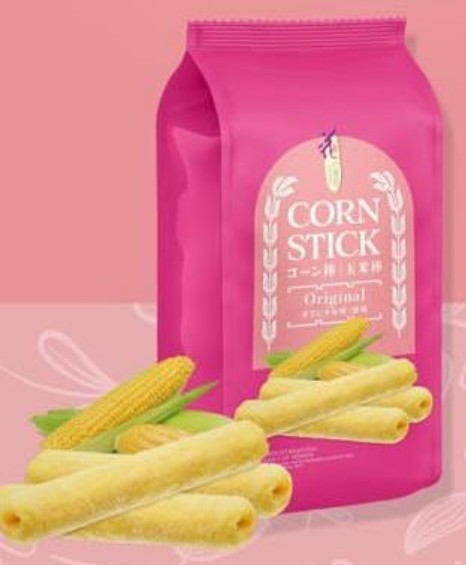 L&L Corn Stick - Original Flavour 花之戀語 玉米棒 原味  84g x 1