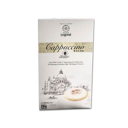 Trung Nguyen Legend Cappuccino Mocha Instant Coffee 即溶咖啡 (12gx18) x1