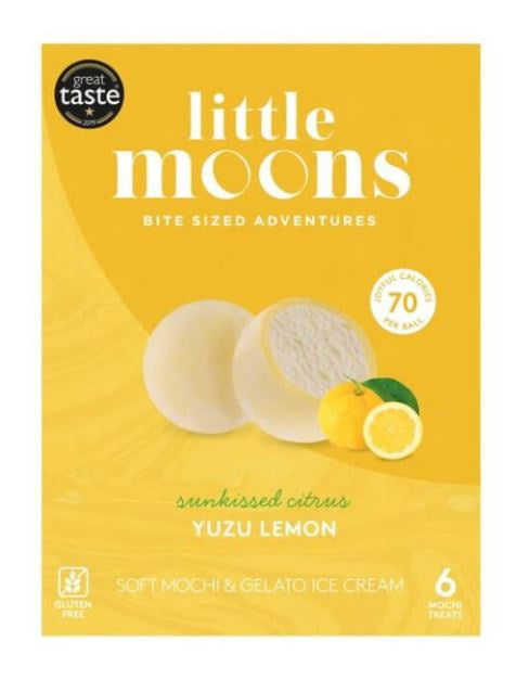 01822 LM Ice-cream Mochi - Yuzu Lemon 糯米糍-柚子檸檬6x32g x1