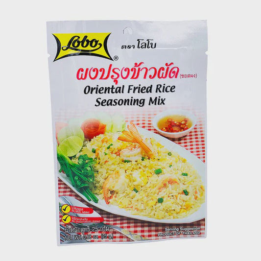 LOBO Oriental Fried Rice Seasoning Mix 中式炒飯醬料 Gia vi com chien 25g x1