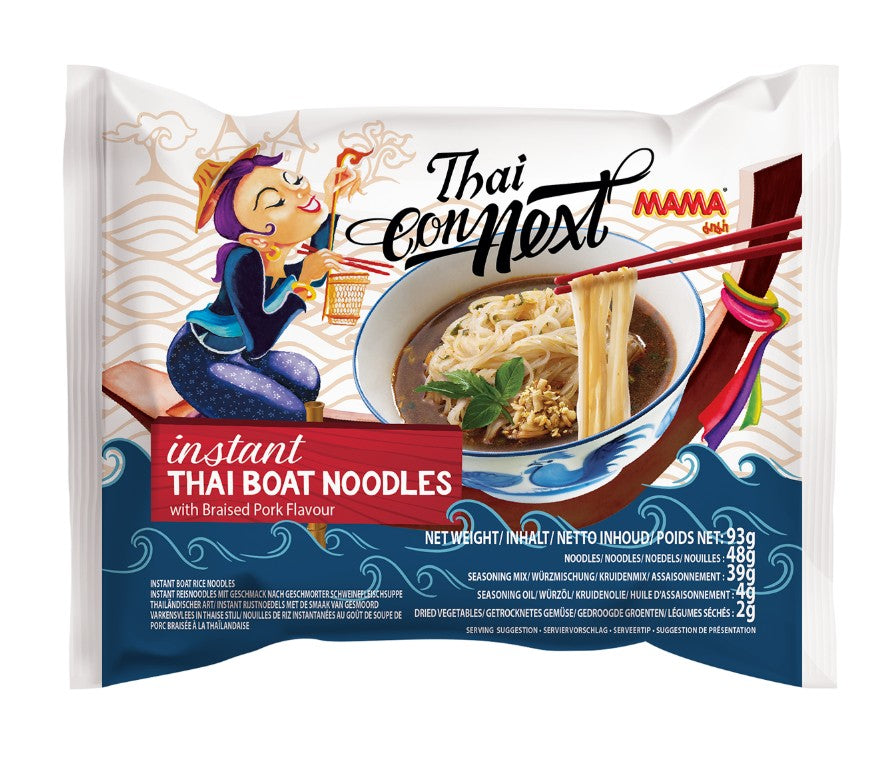 MAMA Thai ConNext Instant Noodles Boat Noodle Flavour媽媽 泰式船麵 93g x 1