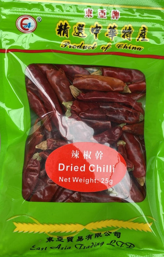EA Dried Chaotian Chilli東亞 滿天星(小米辣椒乾) 25g x1
