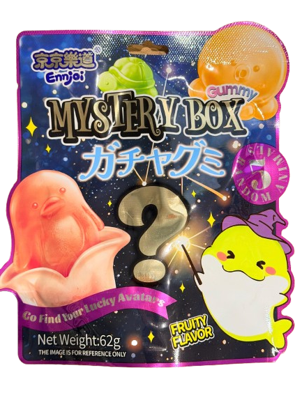 EJ Peeling Gummy Candy-Assorted Flavour京京樂道剝皮軟糖-綜合味 62g x1