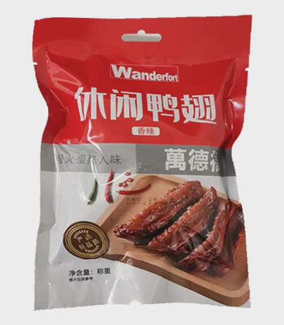 Cánh vịt ướp cay WD 萬家香辣鴨翅 Cánh Vịt Uốp Cày 105g x1
