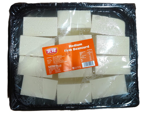 Fresh Medium Firm 嫩豆腐 Tofu Dau Hu Mem 24pcs/tray