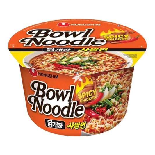 NS Bowl Noodle Soup Spicy Chicken My ly ga cay 100g x1