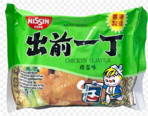 Mì Nissin HK - Thịt gà 日清出前一丁雞蓉味即食麵 1x100g