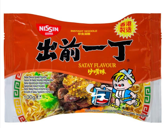 Nissin Noodle HK - Satay Flavour出前一丁 - 沙爹味 100g x 1