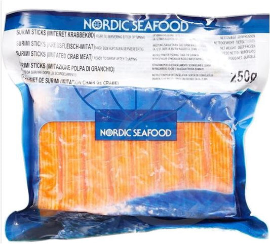 Nordic Crab Sticks Orange 雪藏蟹棒 250g  x1