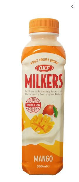 OKF Milkers - Fruit Yogurt Drink Mango Flavour 酸乳飲料 芒果味500ml X1