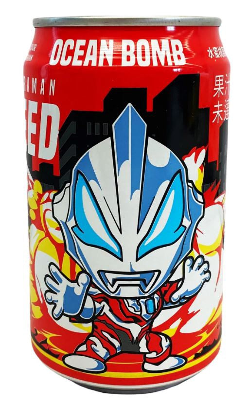 YHB Ultraman Yogurt Drink-Peach水蜜桃風味乳酸飲料 330ml x1
