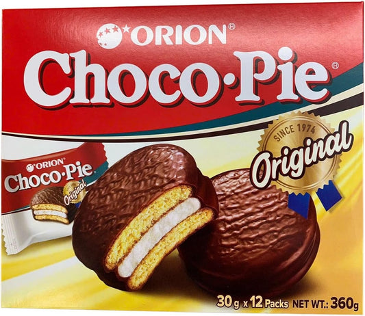 Bánh Chocopie Orion朱古力派 Bánh Chocopie (30g x 12) x 1