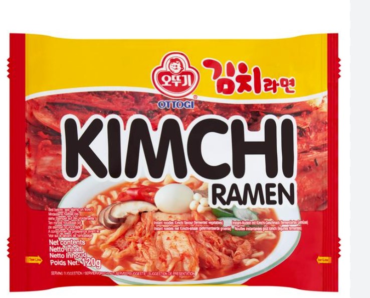 Ottogi Kimchi Ramen Ottogi Kimchi Ramen 不倒翁泡菜拉麵 120g x1