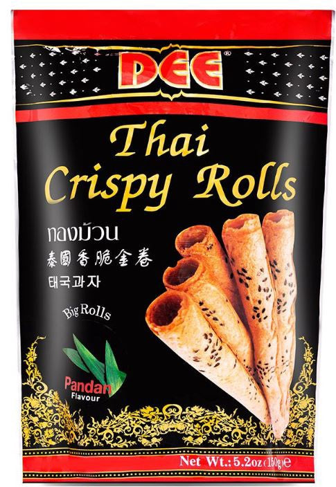 Dee crispy rolls pandan flavour 泰國香脆金卷 (班蘭味)150gx1