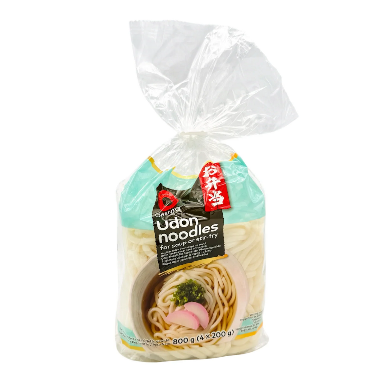 Obento Udon Noodle  烏冬麵 Mi Udon (4 x 200g) x 1