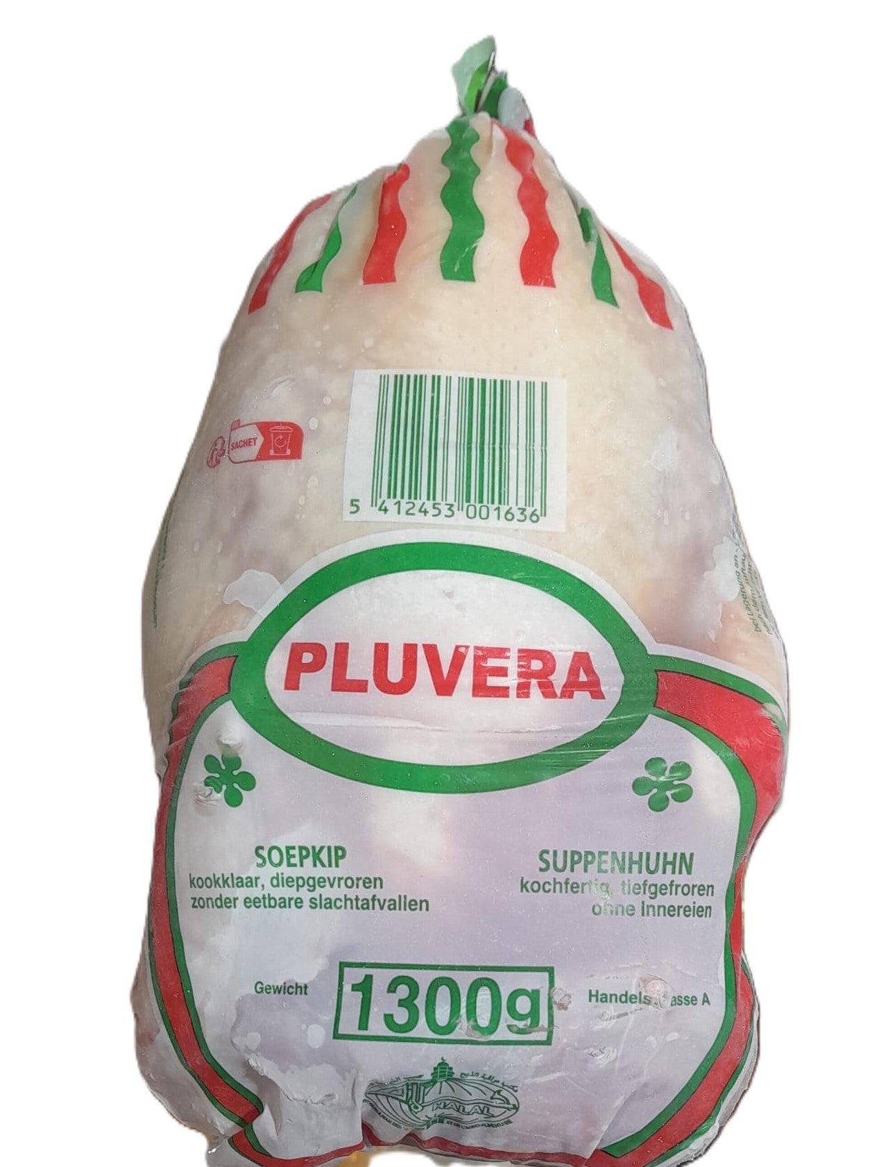 Pluvera Hen Frozen Whole Chicken 急凍全雞 Ga Hen Nguyen Con Dong Lanh 1.3kg x 1