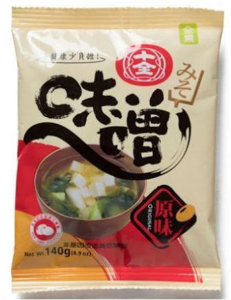 SC Miso Soup (Bag)十全味噌湯原味-包裝140g X1