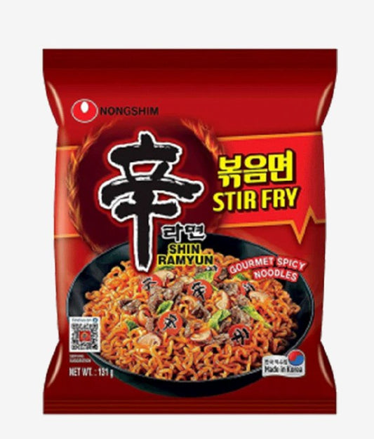 NS Ramyun Stir Fry  農心 辛辣麵拌麵 131g X1