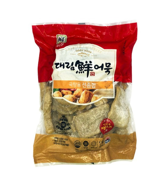 Sajo Frozen Fried Fish Cake (Assortied) 炸魚餅（什錦）1kg x 1