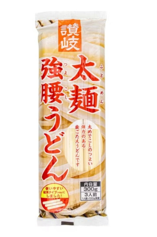 SANUKI SHISEI Thick Udon 讚岐烏冬300g x 1
