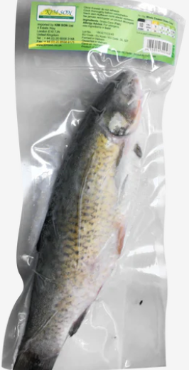 005666 Cá Đát Sạch Nguyên Con 鯪魚Cà Trầm Cơ Nguyên Con 1pc x 10 (hộp)