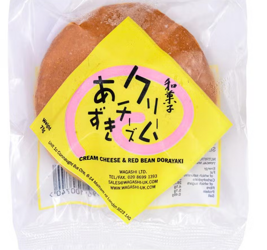 00740 和果子奶油起司紅豆銅鑼燒 奶油起司豆沙75g