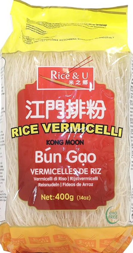 01072 DFS Kong Moon Rice Vermicelli (Soup)大豐收 江門排米粉 (湯) 400g x1