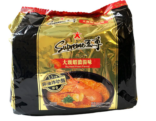 02690 公仔至尊大頭蝦濃湯味即食麵(90gx5) x1