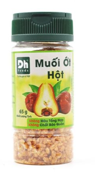 DH 辣椒未精製鹽 Muoi Ot 熱 65 克 x 1