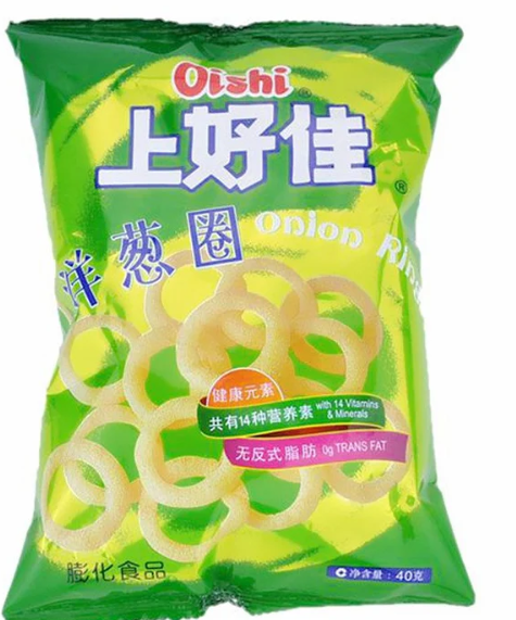 040799 Snack Hành Tây Oishi Hạnh 40gr x 1