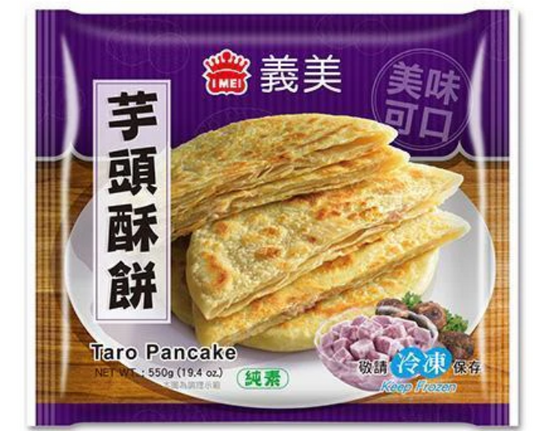 04544 IM Taro Pancake 義美芋頭酥餅 Banh Xeo Khoai Mon 550g x1