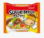 058922 Samyang Beef Flavor Ramen (Sogokimyun)三養牛肉風味拉麵 ramen thịt bo 120g*20 x1盒