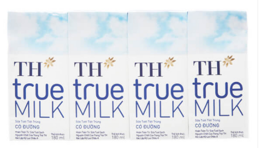 0601981 TH True Milk Sua Tuoi Tiet Trung 180ml x 48
