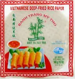 080004 Bamboo Tree Deep Fried Rice Paper ( 竹樹牌-越式炸春捲米紙) Banh Trang Cha Gio 22cm 340g x 1