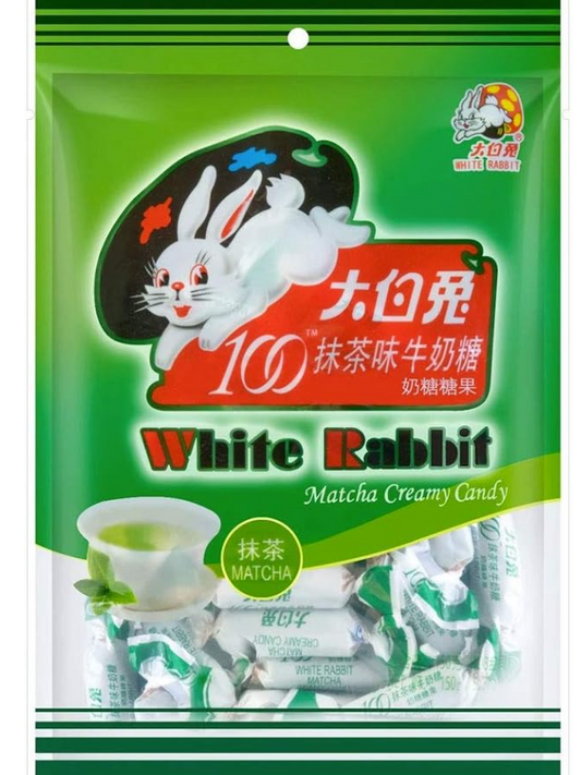 10059 WR Matcha Creamy Candy大白兔抹茶味牛奶糖150g x1