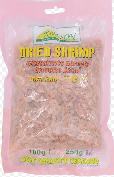 10757 Tôm Khô Đông Lạnh Kim SơnTom Kho Đồng Lãnh 100x100g