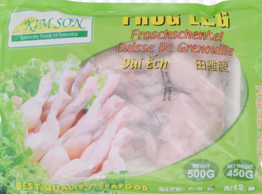 10766 KimSon Frozen Frog Leg 田雞腿Dui Ech Dong Lanh(Box)  500gx20