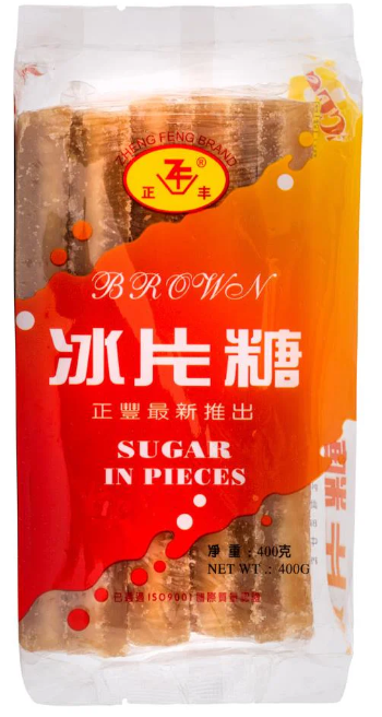 10834 ZF 正豐片糖 Duong Nau 400g x 1