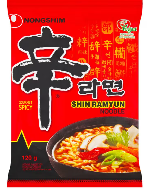 10910 Shin Ramyun農心辛辣麵Mi cay 120g x20