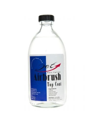 11974 Jet Airbrush Top Coat Không màu vàng nhỏ 1x480ml