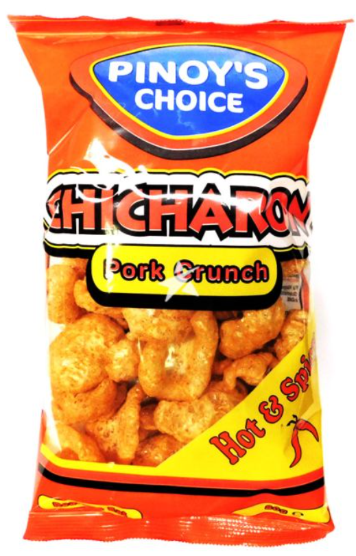 12035 PC Chicharon Nóng &amp; Cay (Thịt Heo Giòn) 即食脆豬皮香辣味80gx1