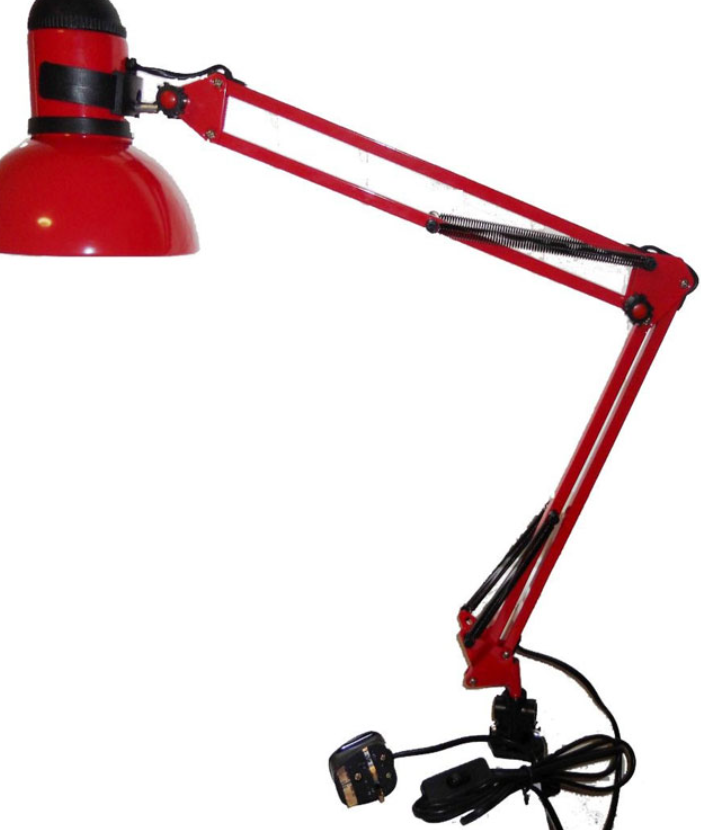 12266 Desklamp Table Lamp Red 1x1pc 1B